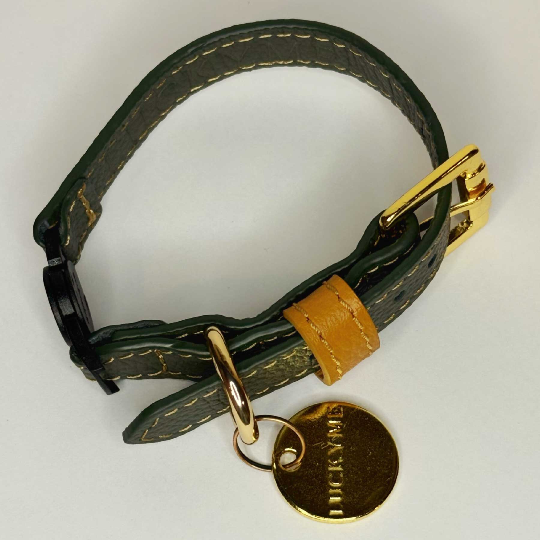 COLLAR GATO KIWI/COCONUT