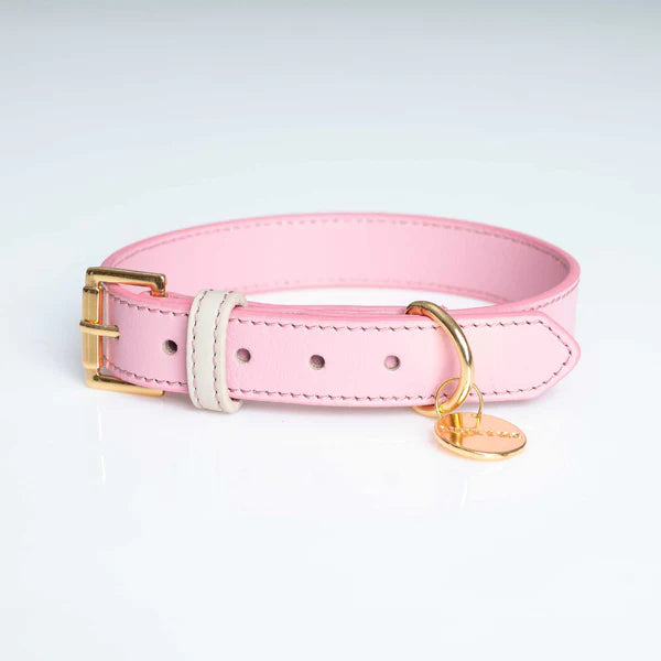 COLLAR MINI XXS PINKBLUSH/CREAM