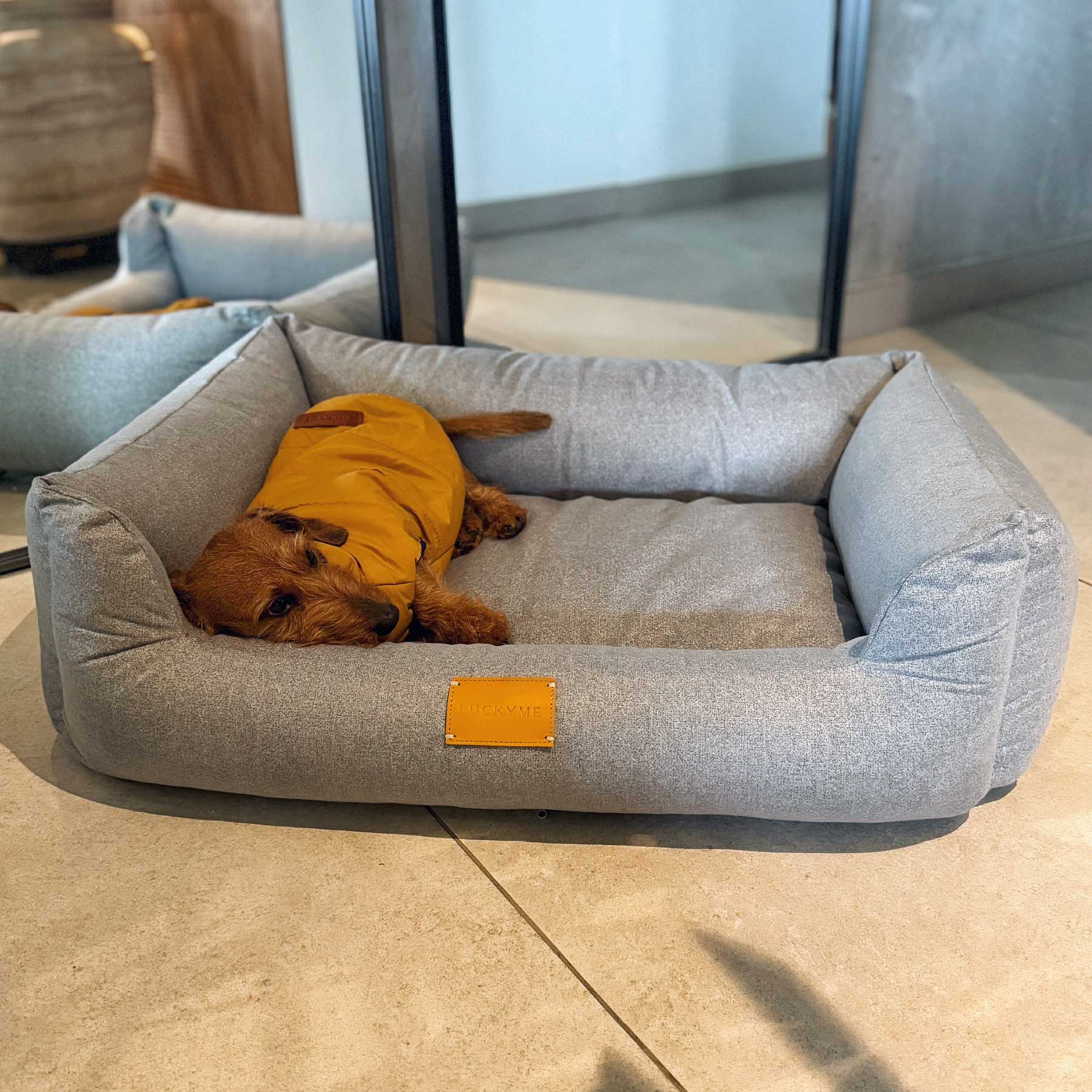 LUCKYME BED GREY (M-L)