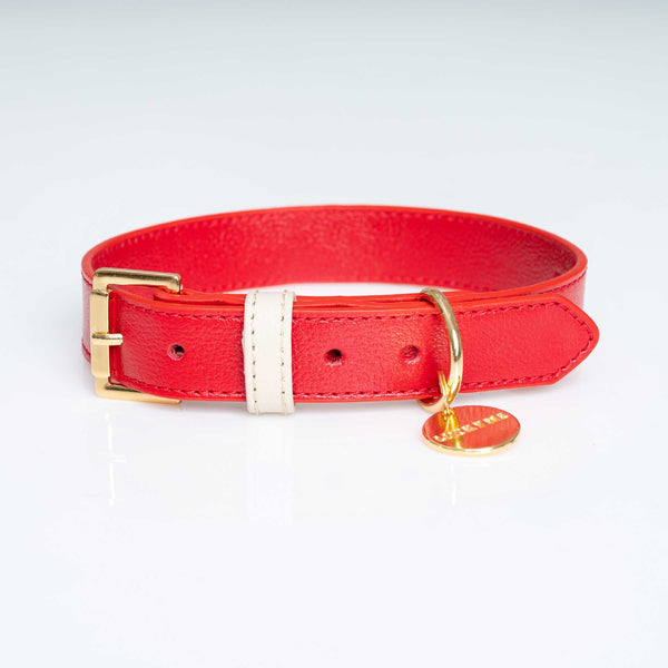 Collar Cherry/Cream