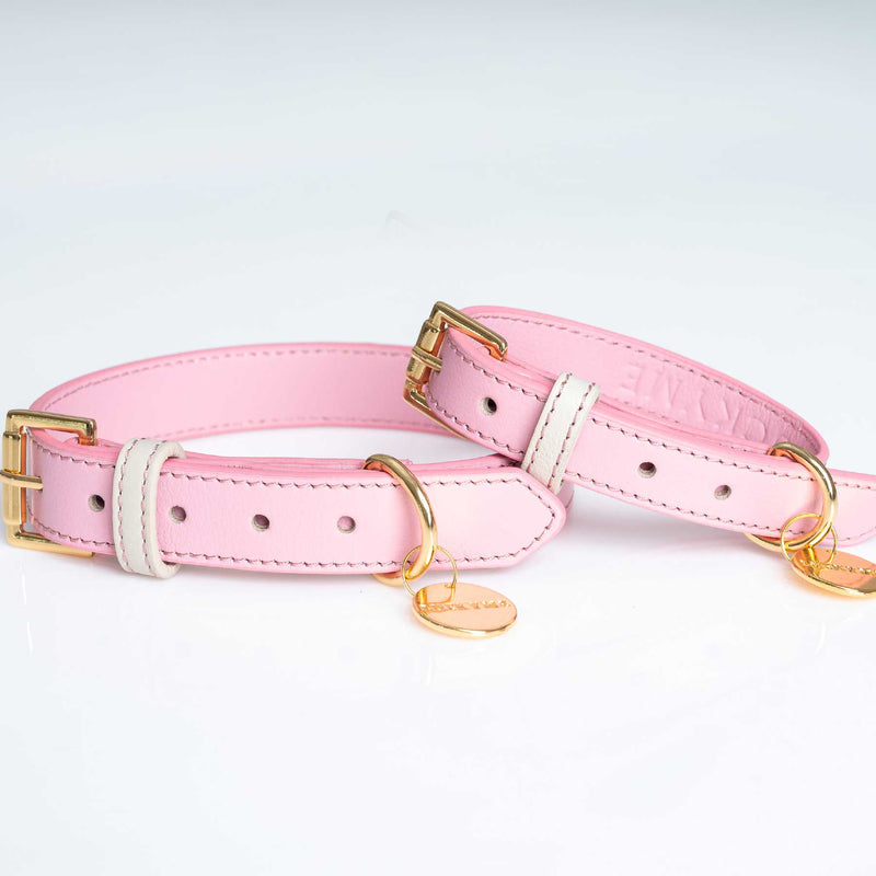 COLLAR PINKBLUSH/CREAM