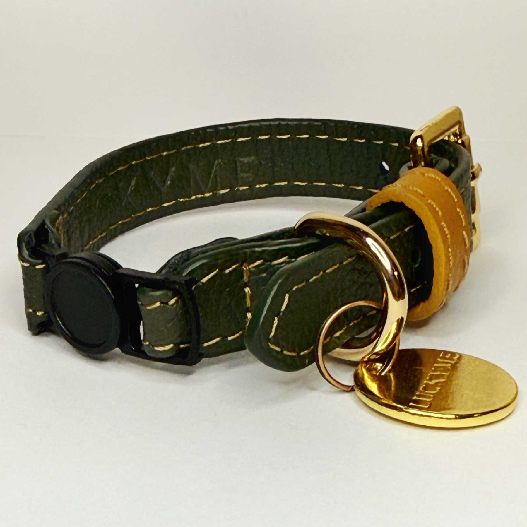 COLLAR GATO KIWI/COCONUT