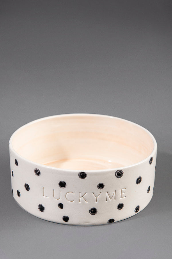 Bowl Pumpkin Dots
